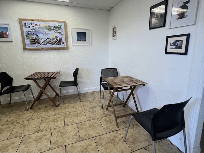Ground Up Coffee interior